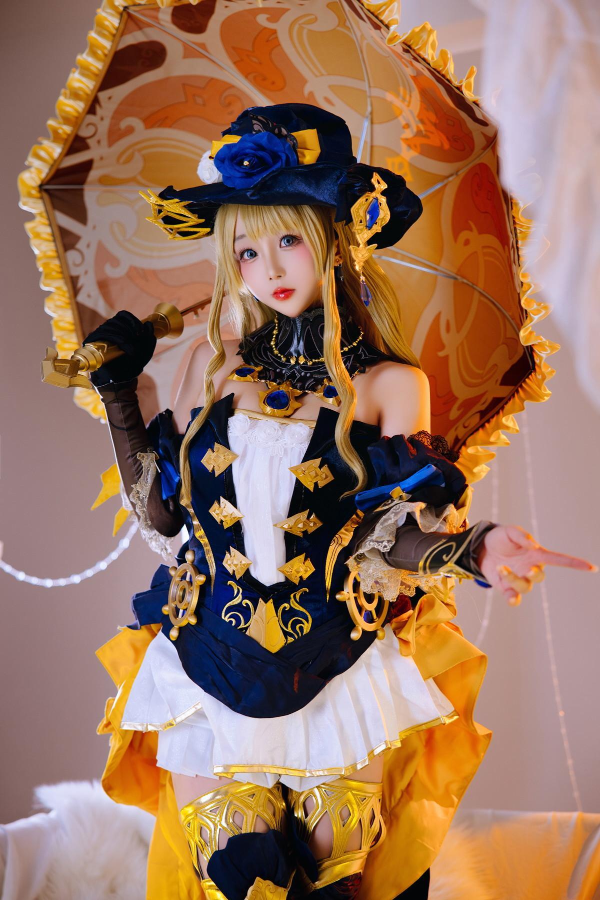 Cosplay Rinaijiao日奈娇 原神 娜维娅(5)