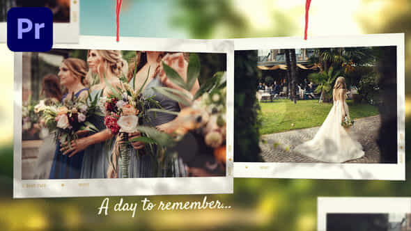 Wedding Photo Slideshow - VideoHive 52270545