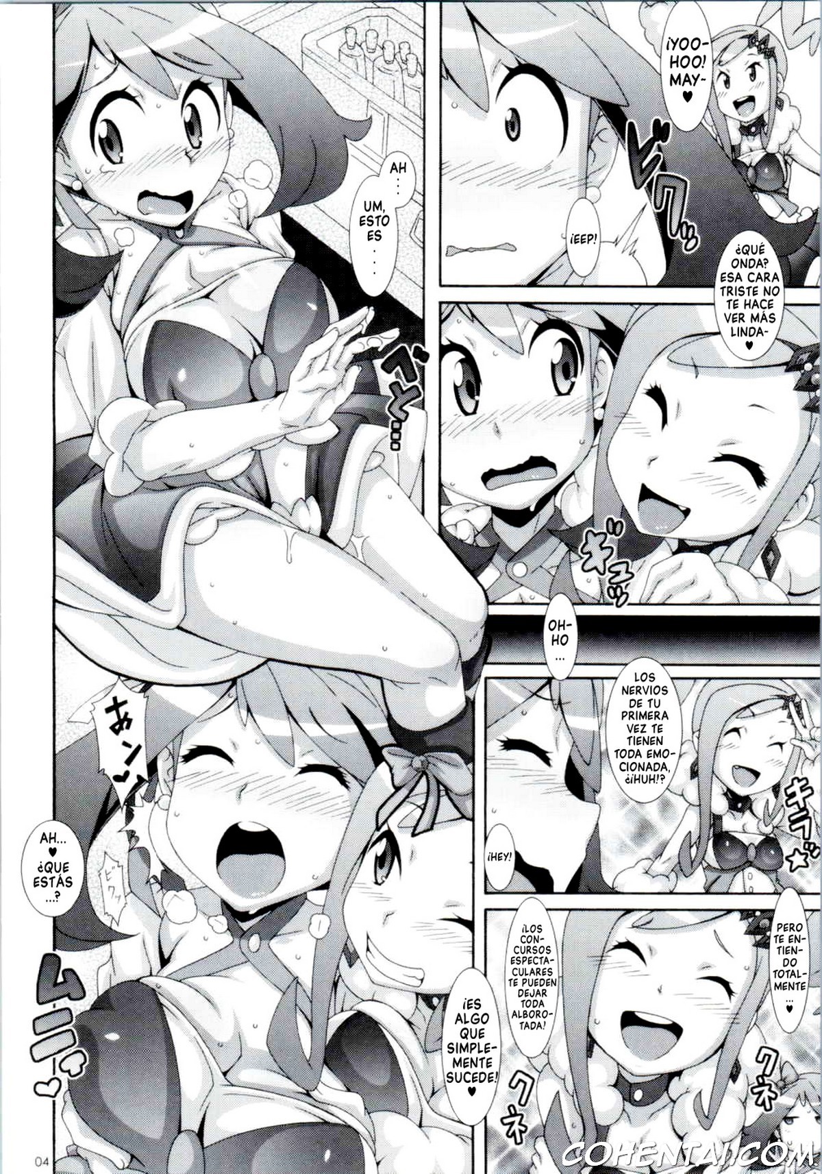 Idol Rule (Pokémon) xxx comics manga porno doujin hentai español sexo Brendan Lisia May Pokémon