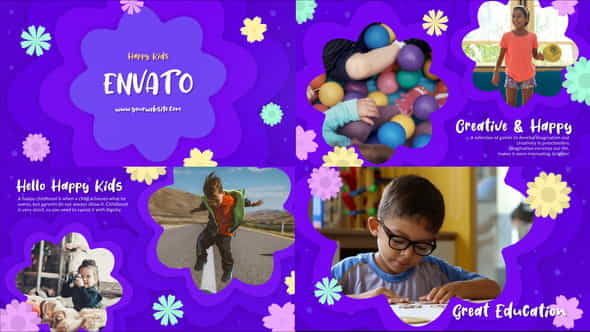 Happy Kids Slideshow || After - VideoHive 33047291