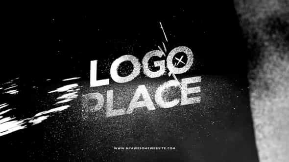 Brush Stroke Grunge Logo - VideoHive 52099073