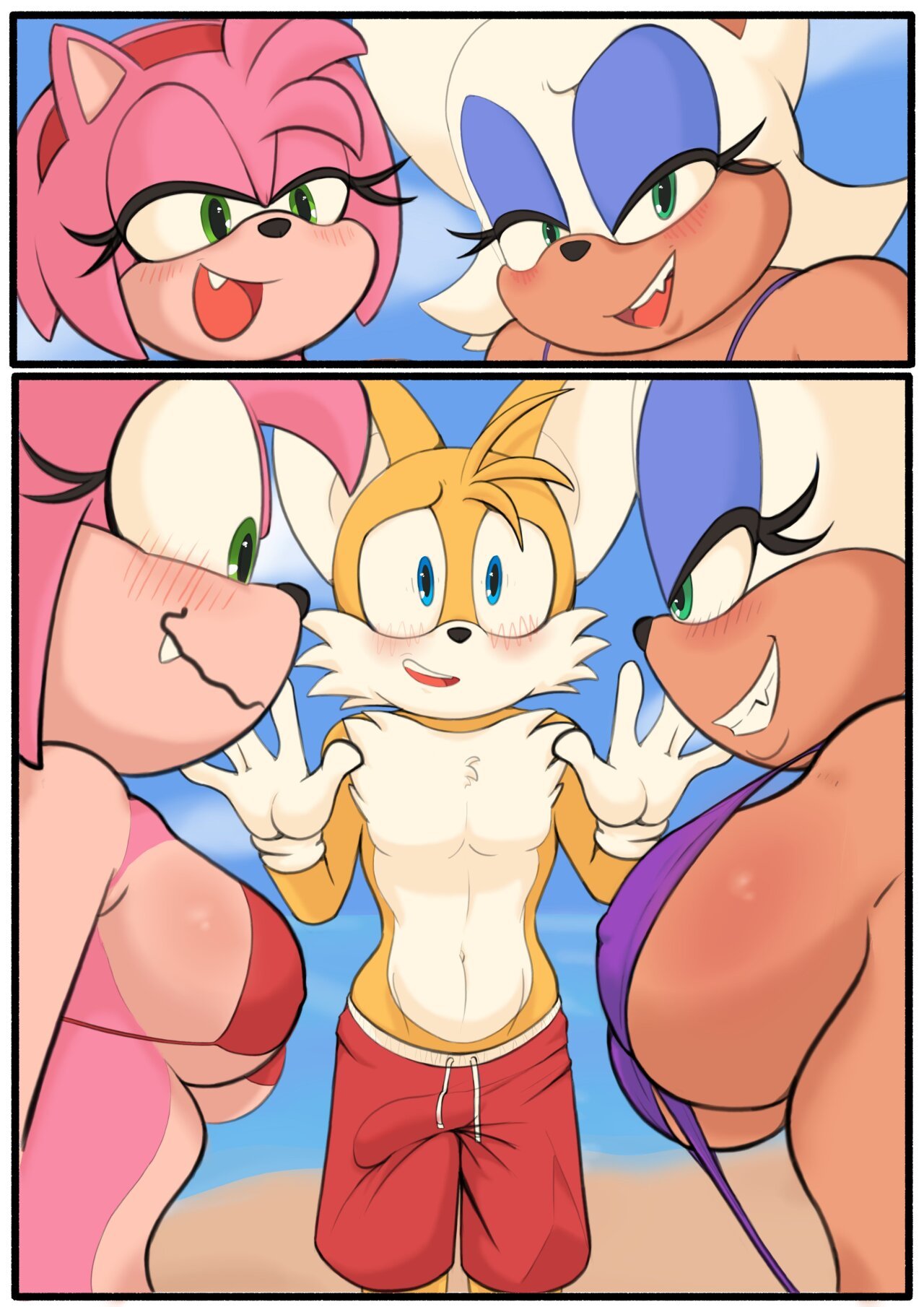 Tails at the Beach - 1