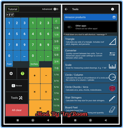 Feet & Inch Construction Calc V7.13.9 Agvl0rP2_o