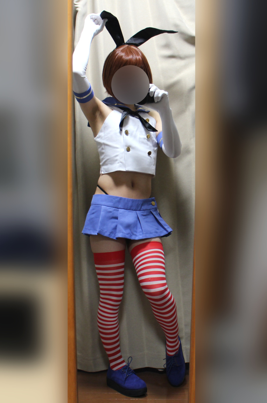 [trans] Hatarabu - z1 & z3 Shimakaze cosplay