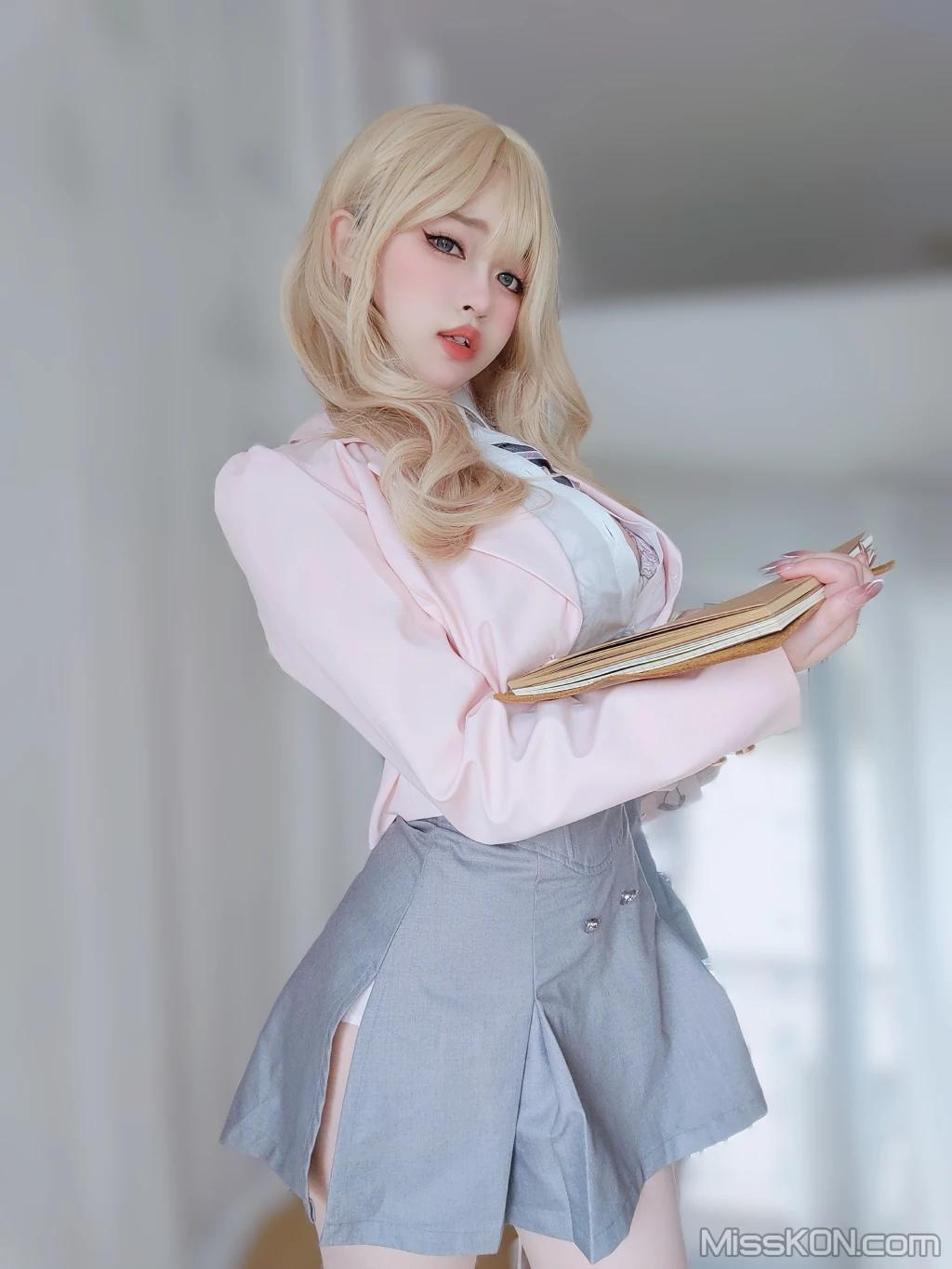 Coser@女主K: 催眠傲娇的前辈 (78 photos)(3)