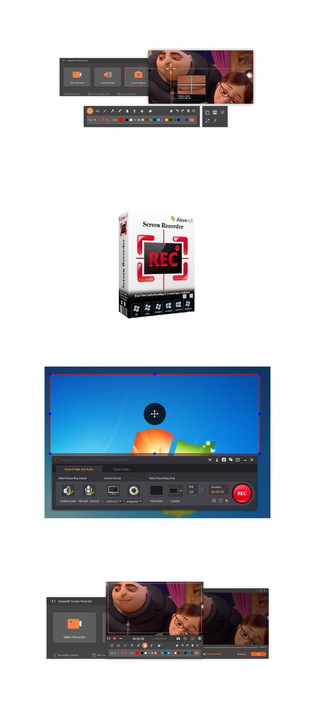 Aiseesoft Screen Recorder 2.7.8 (x64) Multilingual Wq88mPd9_o