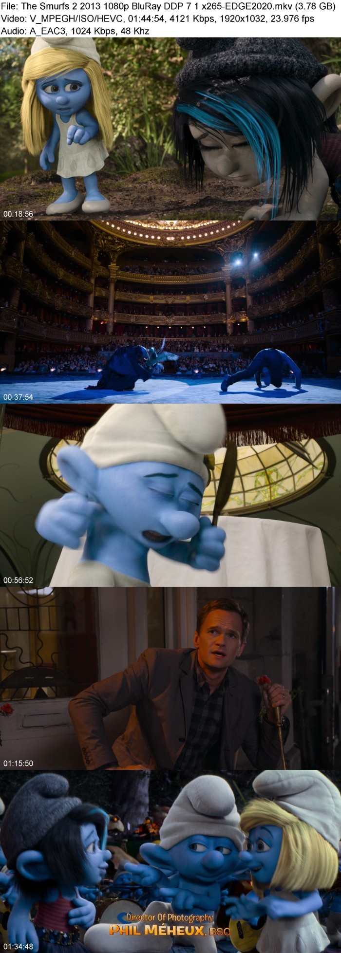 The Smurfs 2 2013 1080p BluRay DDP 7 1 x265-EDGE2020 W8el5Rvf_o