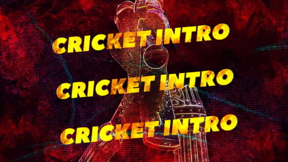 Cricket Intro - VideoHive 36768957
