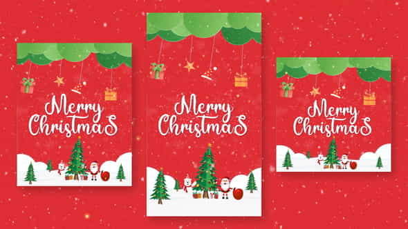 Merry Christmas Intro - VideoHive 42353011