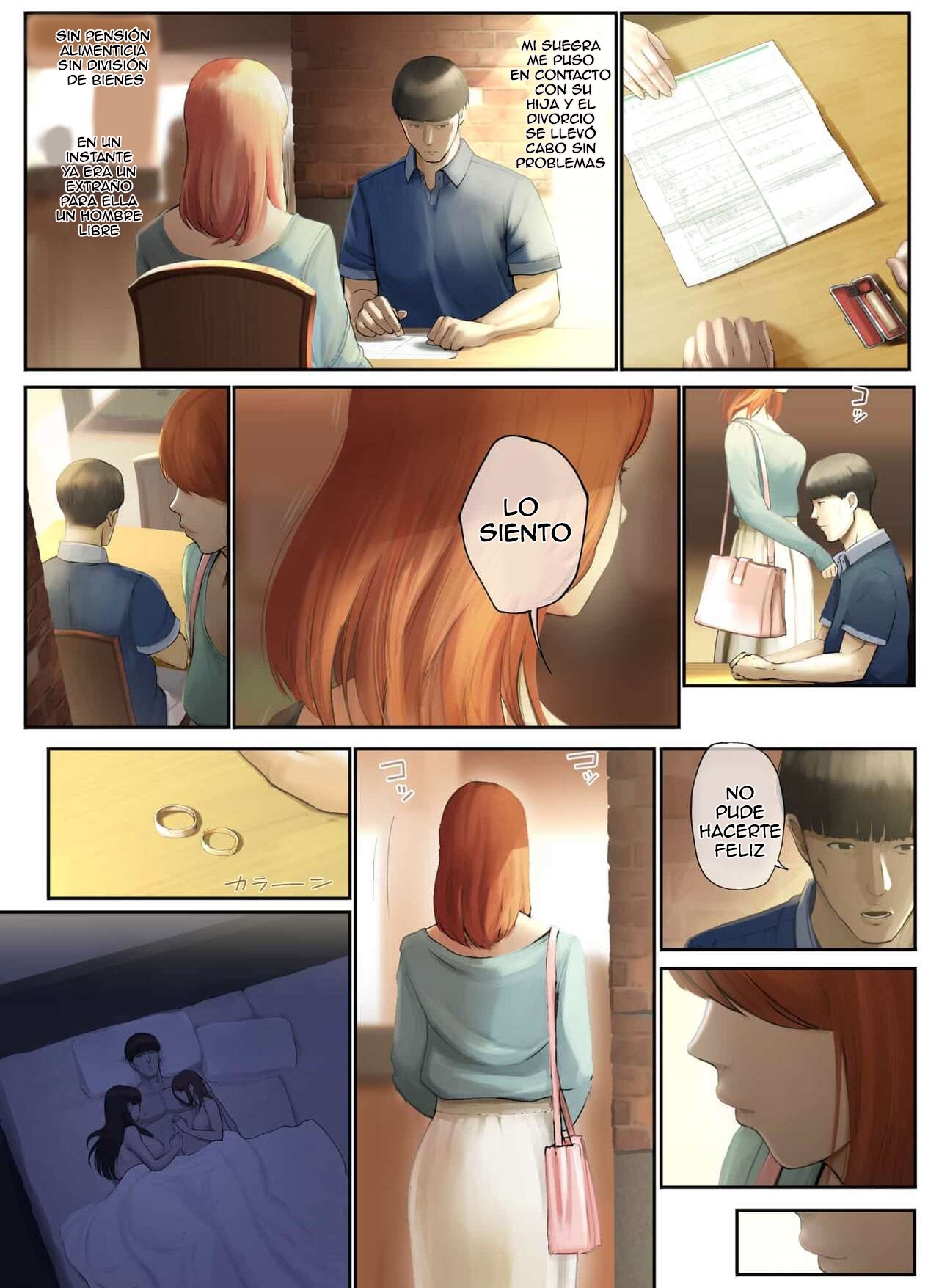 [Chinjao Girl. (Special G)] "Yasashii Dake no Otoko" to Tsuma ni Sute Raretanode... [Spanish]