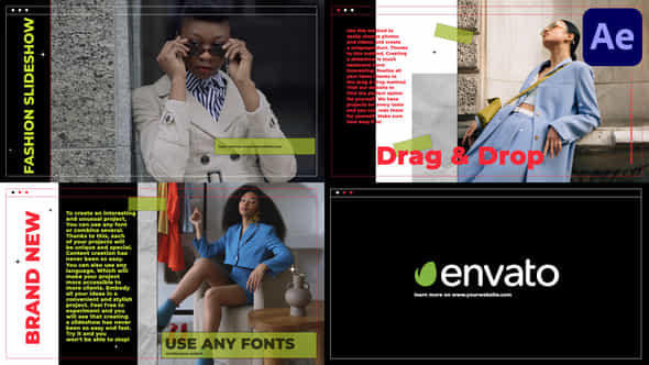 Fashion Scenes For After Effects - VideoHive 51372046