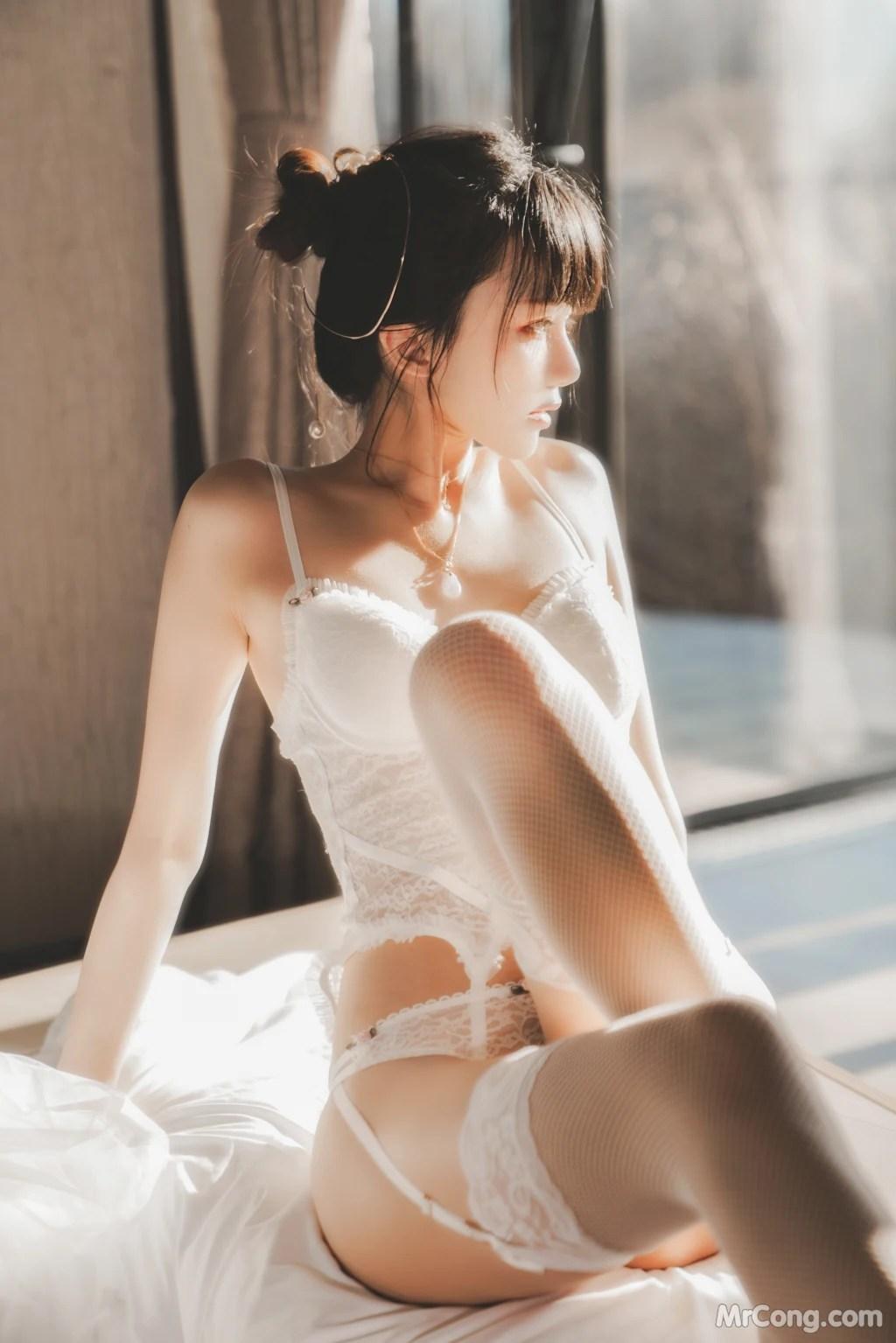 Coser@桜桃喵 Vol.148: 白紗糖 (69 photos)(52)