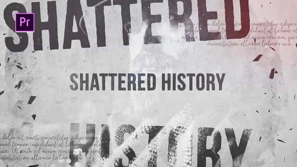 Shattered History - VideoHive 24507465