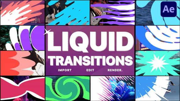 Liquid Transitions Pack 11 | - VideoHive 29201003