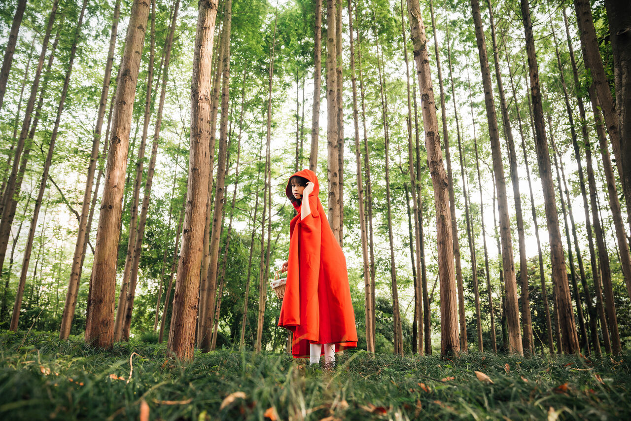 奈汐酱Nice 自撮り - Red Riding Hood