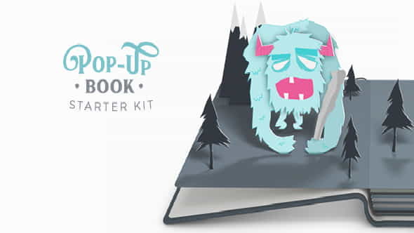 Pop-Up Book Starter Kit - VideoHive 6808435