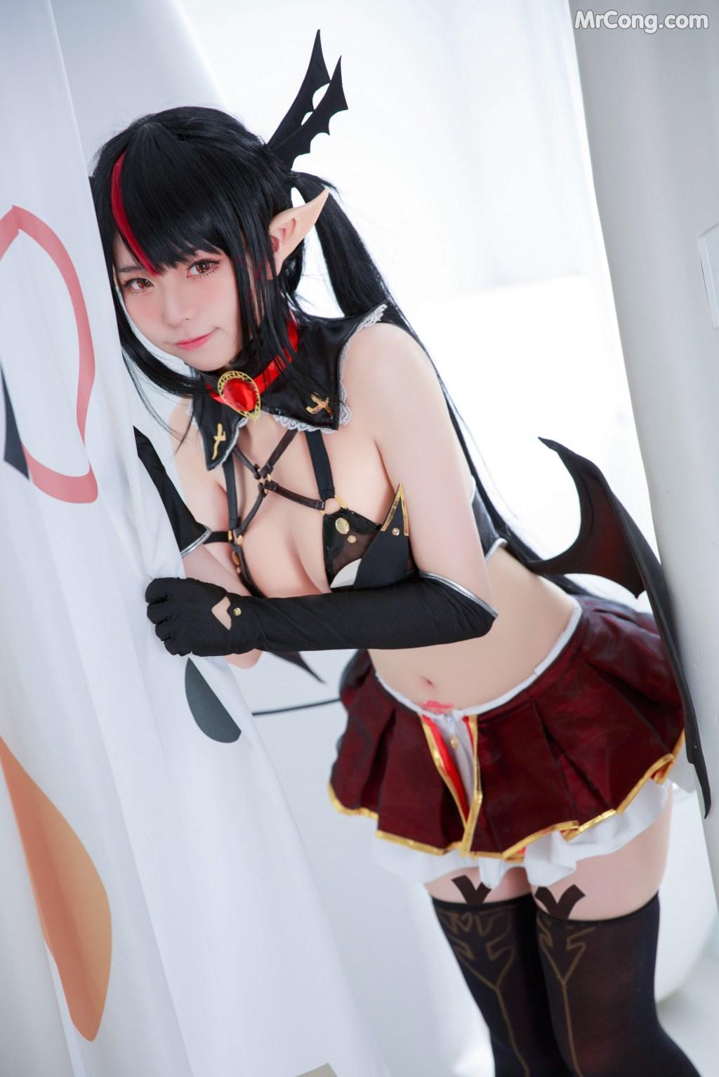Coser@G44不会受伤 Vol.047: 魅魔 (10 photos)