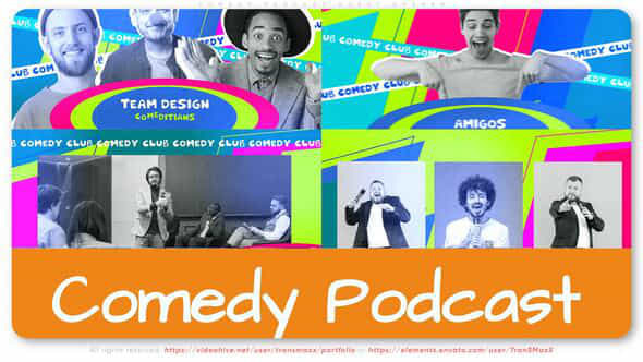 Comedy Podcast Guest Opener - VideoHive 48776274