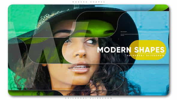 Modern Shapes Universal Slideshow - VideoHive 21708078
