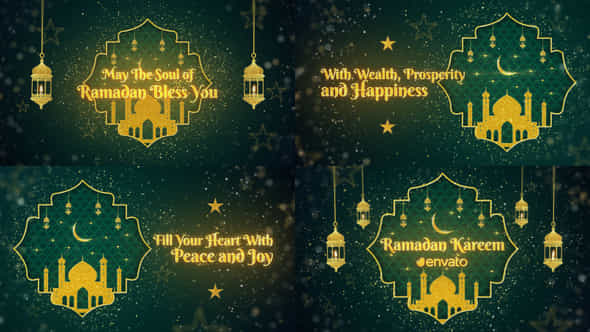 Ramadan Kareem Wishes - VideoHive 36839085