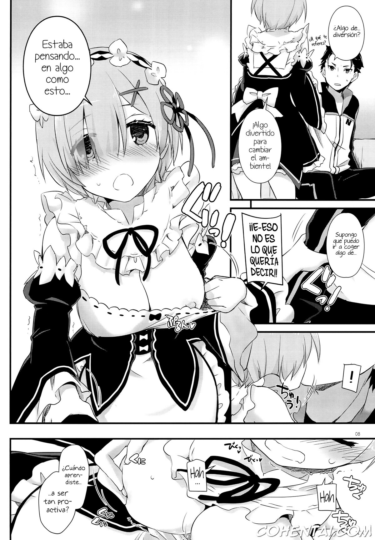 D.L. action 109 (Re:Zero Kara Hajimeru Isekai Seikatsu) xxx comics manga porno doujin hentai español sexo 