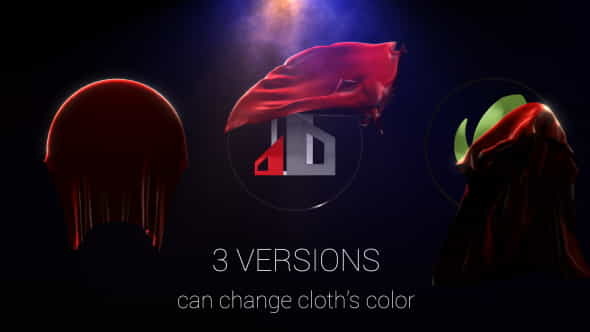 Cloth Reveal Logo - VideoHive 21204812