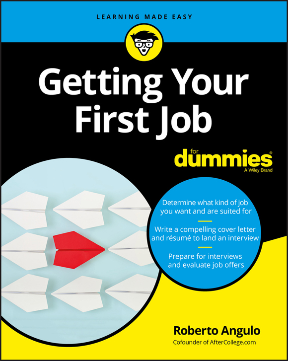 Wiley Getting Your First Job For Dummies 2018 RETAiL ePub