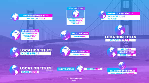 Location Titles - VideoHive 45087417