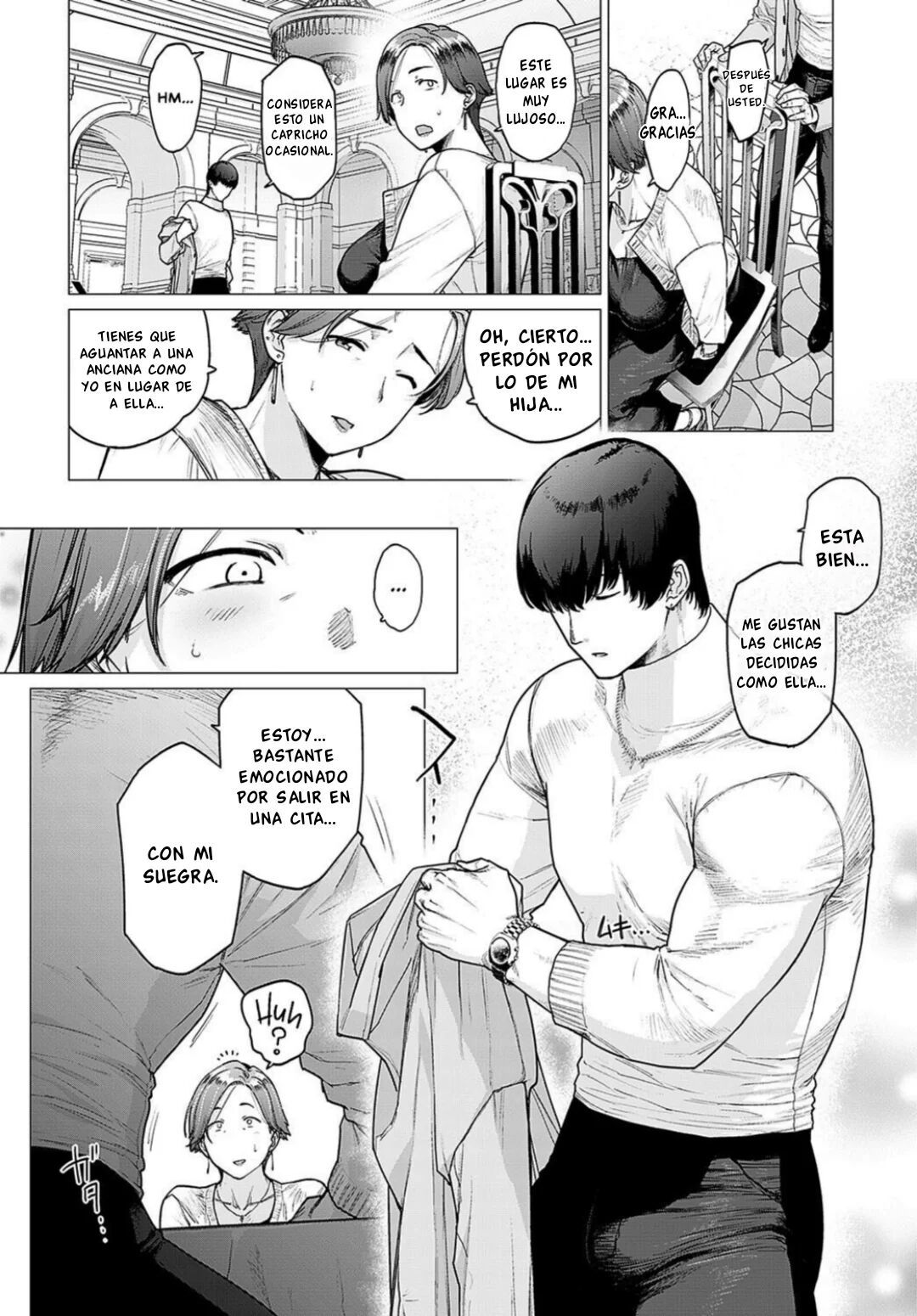 [Etuzan Jakusui] Kawari wa Okaa-san (COMIC Anthurium 2024-05) [Spanish] [Digital]