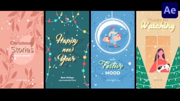 Christmas Stories After Effects - VideoHive 49881209
