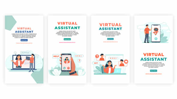 Virtual Assistant Instagram - VideoHive 39042391