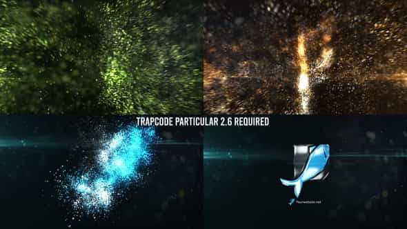 Glowing Particles Logo Reveal 41 - VideoHive 30746447