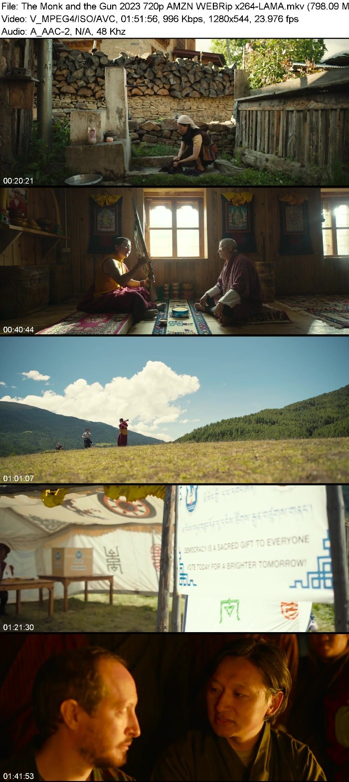 The Monk and the Gun (2023) 720p AMZN WEBRip x264-LAMA Wee86Pga_o