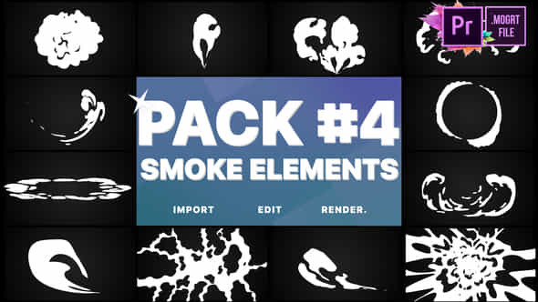 Smoke Elements Pack - VideoHive 26192473