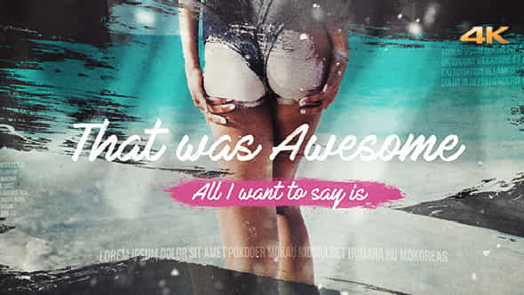 That Was Awesome - Brush - VideoHive 20318572