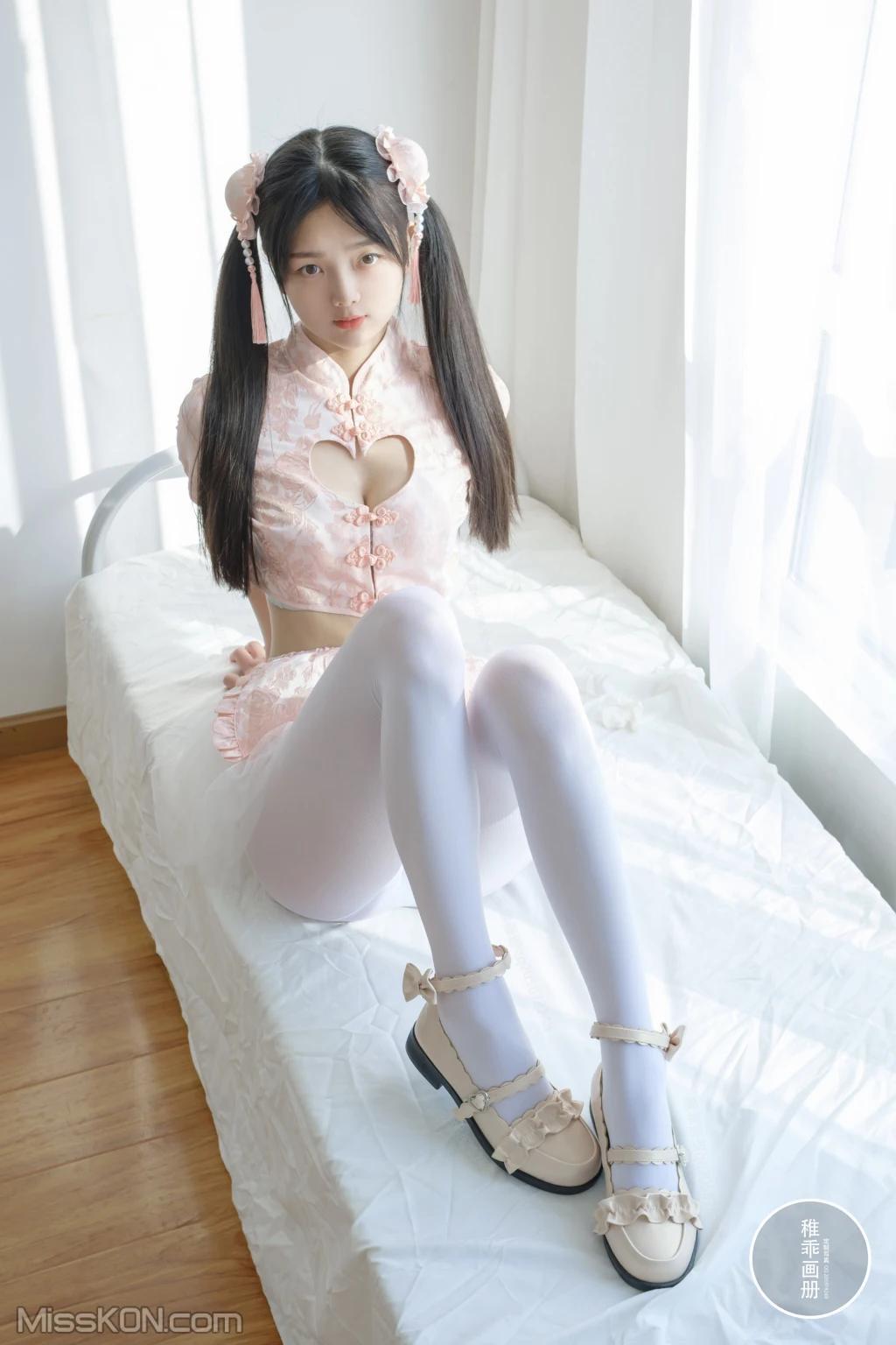 Coser@稚乖画册: 晴空 赤西夜夜 白丝 (84 photos )(5)