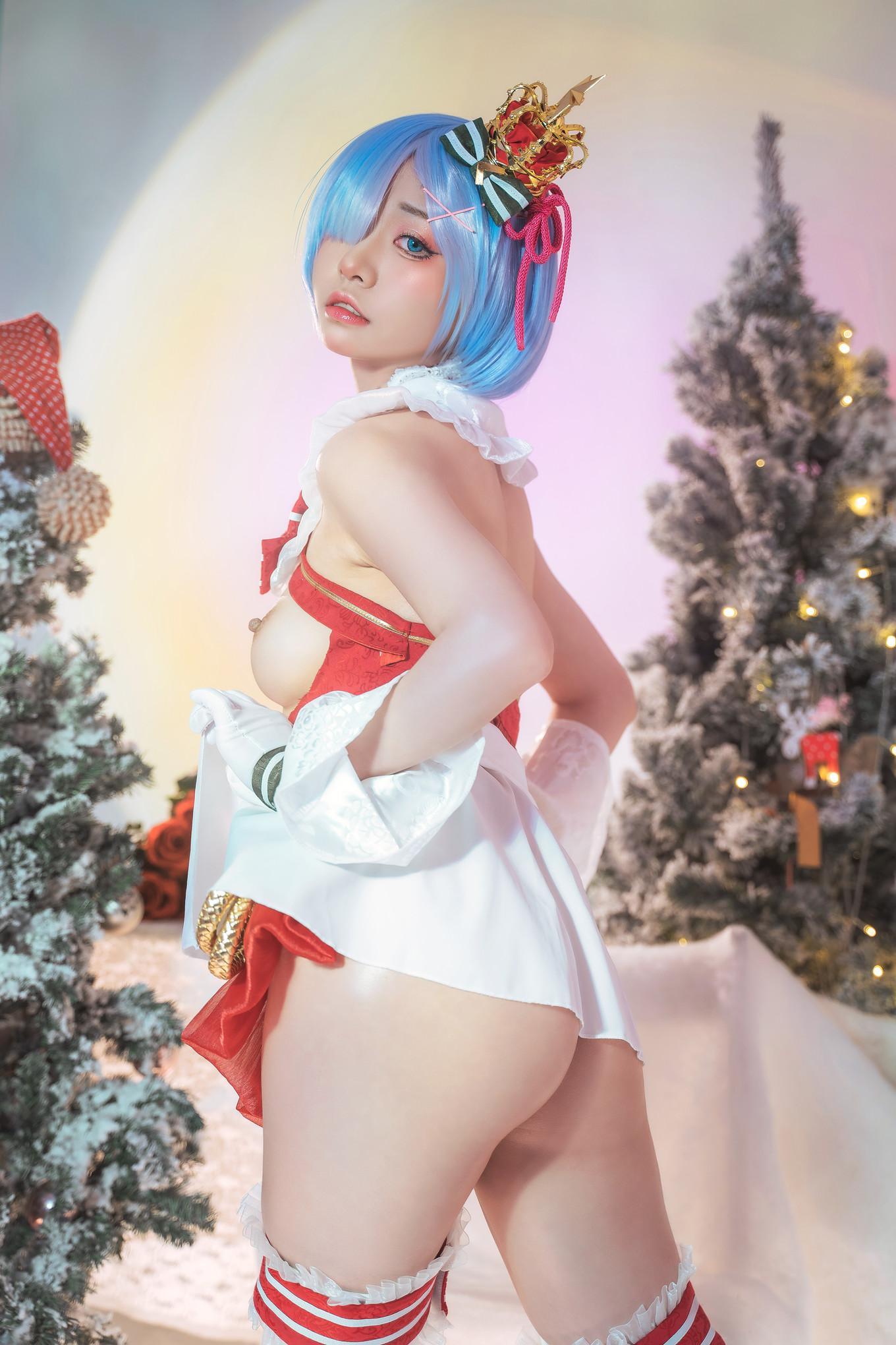 Nekokoyoshi 爆机少女喵小吉, 写真集 Christmas Begins(8)