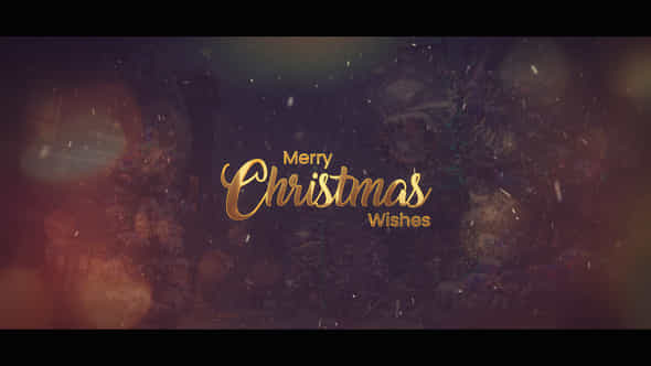 Merry Christmas Wishes - VideoHive 42082454