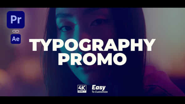 Typography Promo - VideoHive 46445246