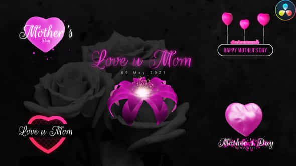 Mothers Day Titles - VideoHive 31743492