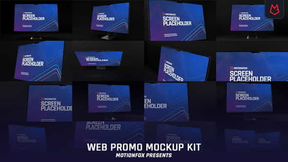 Web Promo Mockup Kit - VideoHive 23629837