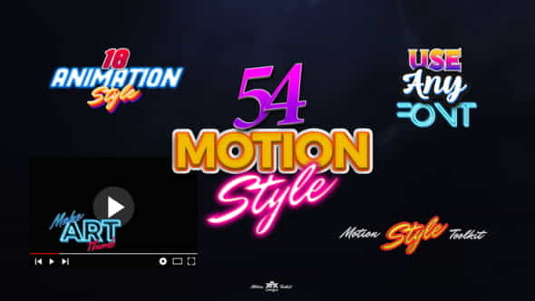 Motion Styles Toolkit | Text - VideoHive 27095836