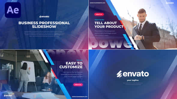 Business Professional Slideshow For After Effects - VideoHive 57184620