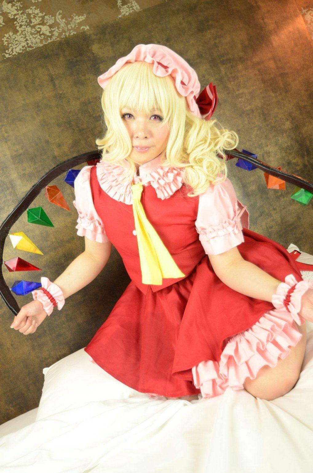 岡田ゆい (Okada Yui) 《Touhou Project》Remilia Scarlet+Flandre Scarlet [どてちん販売所] 写真集(18)