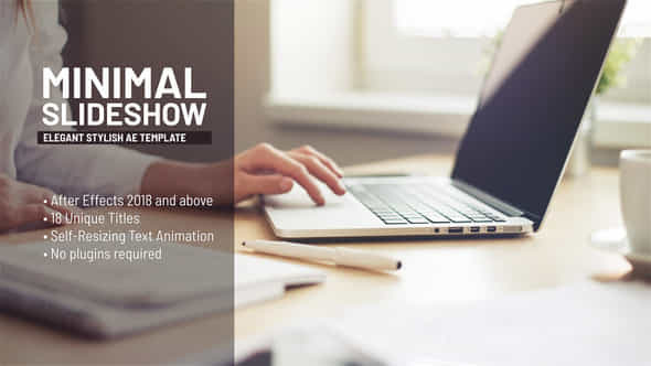 Minimal Slideshow - VideoHive 36333082