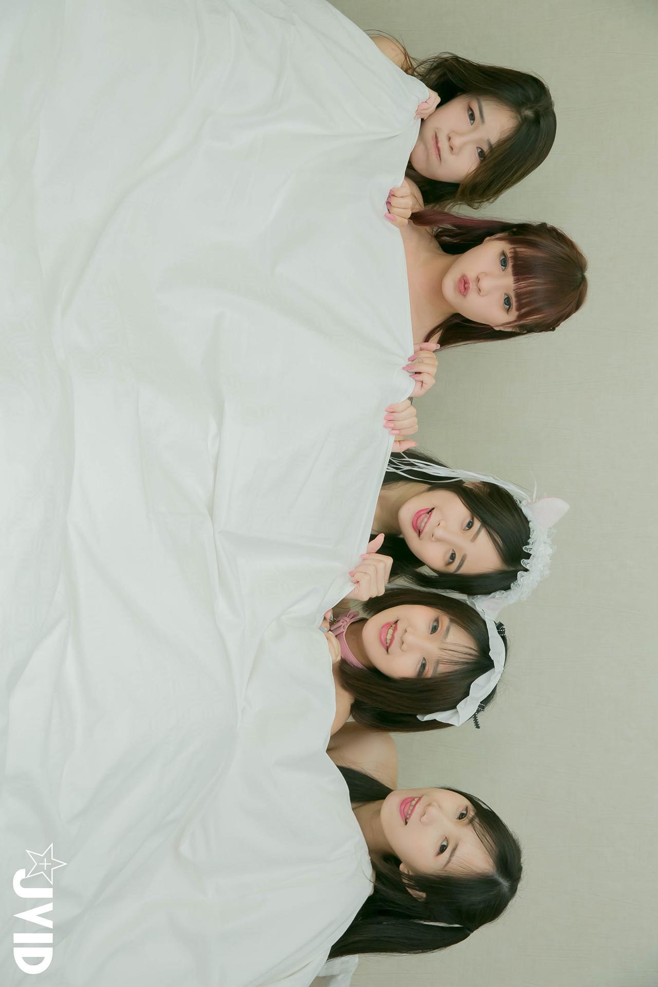 JVID 最狂色气 5人厨娘 淫乱满点 围炉后的淫春梦幻点心上菜 Set.04(8)