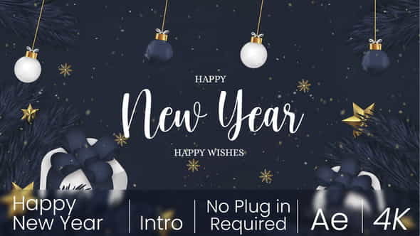 New Year Intro - VideoHive 35396414