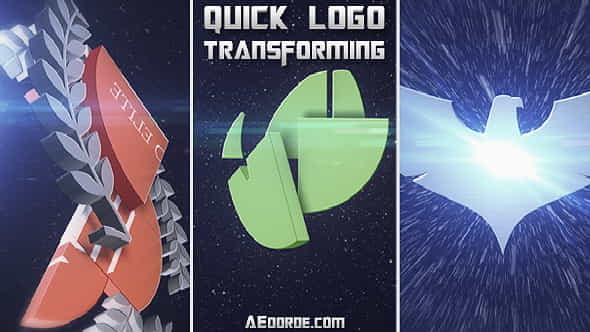 Quick Logo Transforming - VideoHive 13642571