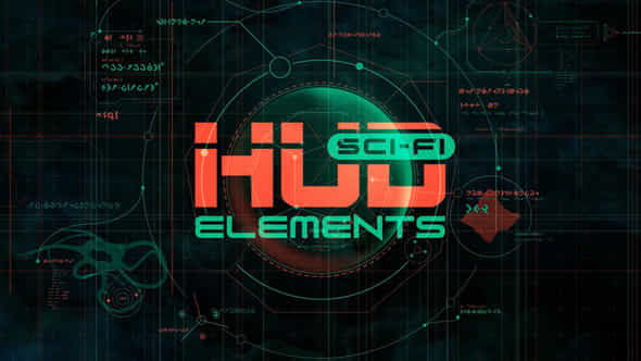 Sci-fi HUD Elements - VideoHive 45894993