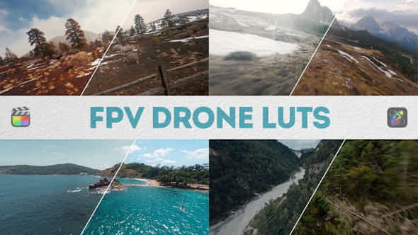 Fpv Drone Luts Fcpx Apple Motion - VideoHive 49403752